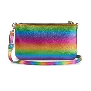 Rainbow Crossbody / Wristlet - Bag / Purse